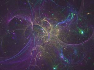 Interpretación artística de la antimateria. / TheDigitalArtist (PIXABAY)